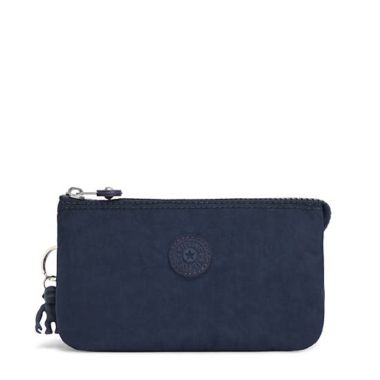 Bolsas Kipling Creativity Large Moda Pouch Azules | MX 2080BE